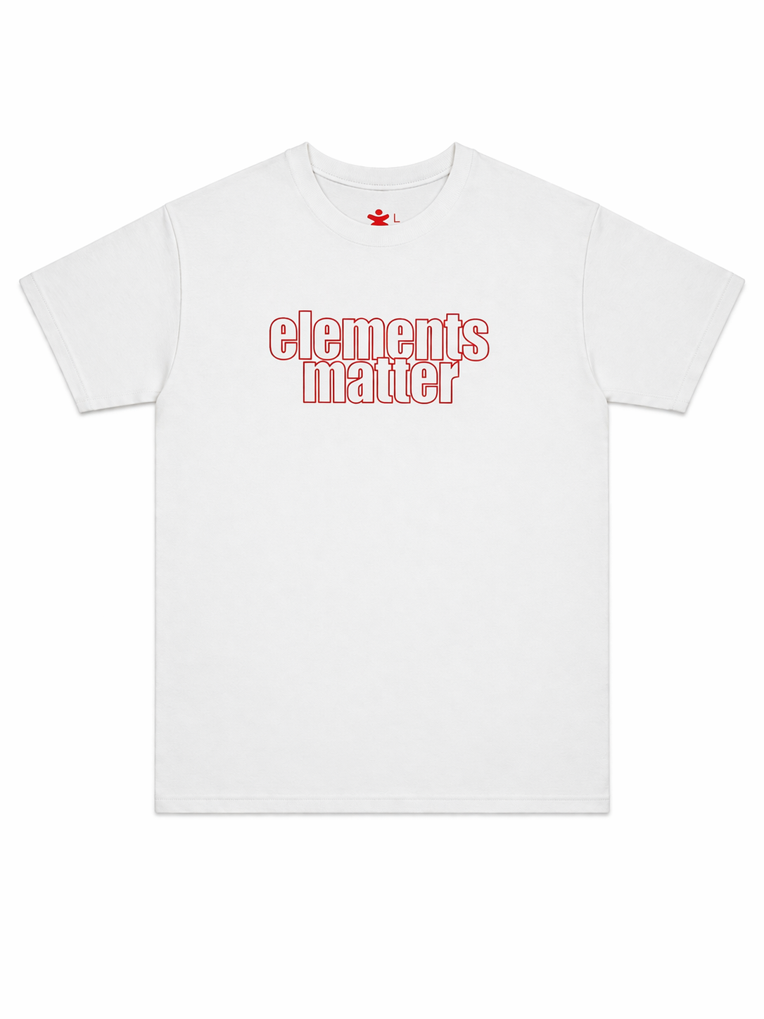 EOM Stencil Tee - Red