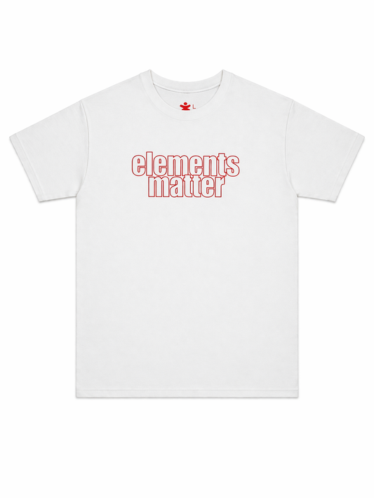 EOM Stencil Tee - Red