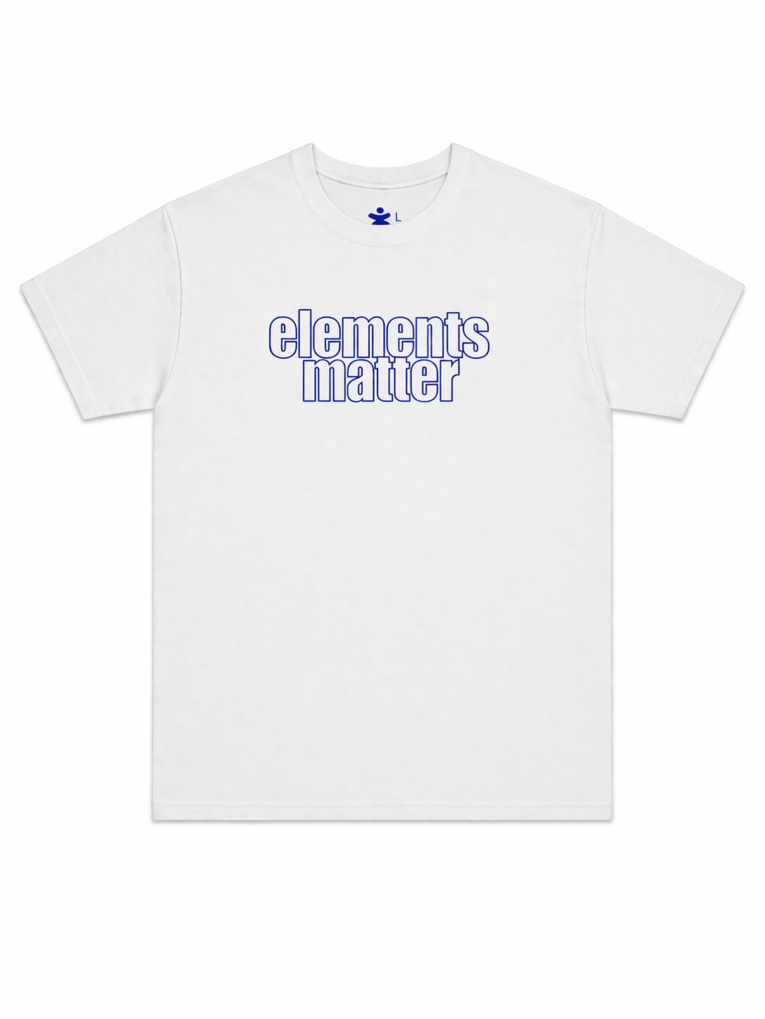 EOM Stencil Tee - Blue